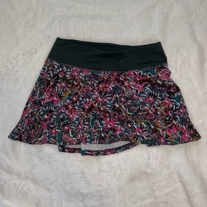 Lululemon Floral Skirt